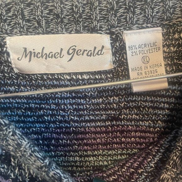 Vintage Michael Gerald sweater sz XL - Picture 3 of 4
